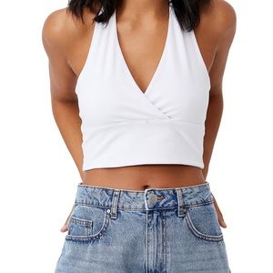 Cotton on halter top